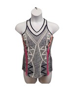 Lucky In Love Womens XS Santa Fe Glow Tank Top Mesh Inset Tennis  Active... - £15.54 GBP