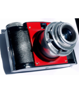 Restored &amp; WWII Stylized: Carl Braun Paxina 3.5/75 Periscope Lens 6x6 Re... - $210.03