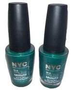 2- NYC In A Minute Nail Polish #206 EAST VILLAGE (New/Discontinued/RARE)... - $273.03 MXN