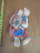 NOS Boyds Bears Mama O&#39;Harea &amp; Bonnie Archive Collection Plush Rabbit B60 A* - £21.40 GBP