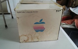 Vintage Apple Rainbow Composite Monitor Box Only Applecolor - $59.99