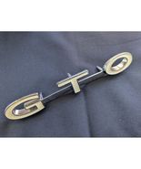 GTO Emblem Chrome White Car Badge Script Logo white Metal Replacement 3 ... - $566.77 MXN