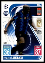 2021-22 Topps Match Attax UEFA Champions League #342 Romelu Lukaku NM-M ID:43067 - £1.33 GBP