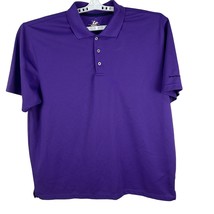 Beverly Hills Polo Club Mens Purple Polo Shirt Size XXL 100% Polyester - $19.20 CAD