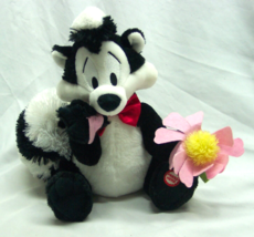 Hallmark Wb Looney Tunes Talking Pepe Le Pew Skunk 10&quot; Plush Stuffed Animal Toy - £39.19 GBP