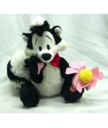 HALLMARK WB Looney Tunes TALKING PEPE LE PEW SKUNK 10&quot; Plush Stuffed Ani... - £39.11 GBP