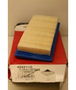 Genuine Briggs &amp; Stratton &amp; Craftsman Tractor Cartridge Air Filter 494511S  - $19.57