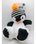 Aroma Home Sitting Penguin Plush Hot Hugs Microwaveable Mini Hottie Lave... - $25.76 CAD