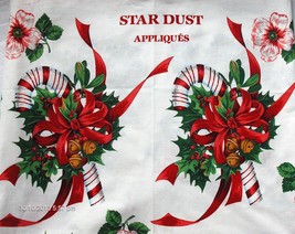 Cranston Christmas Print Stocking Totes Runners Hangings Fabric Panel Appliques - £11.25 GBP