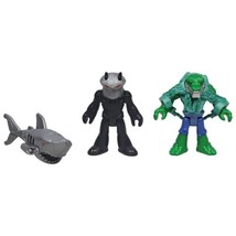 Imaginext DC Super Friends Super Villains Black Manta &amp; Killer Croc Figures - $18.50