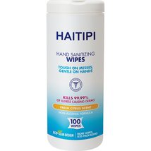HAITIPI Textured Sanitizing Wipes, 100 / Each, White - £6.80 GBP