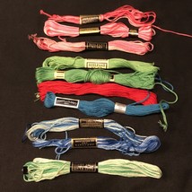 8 Skeins Vintage J&P, 2 COATS & Clarks, American Thread Deluxe SIX Strand FLOSS - $6.64