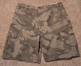 Wrangler Authentic Issue Hero Cargo Shorts Mens 42 Camouflage  Flat Front - £16.02 GBP