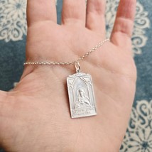 Vintage Sacred Heart of Jesus Our Lady of Carmey Necklace - $39.99