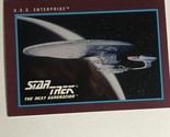 Star Trek The Next Generation Trading Card Vintage 1991 #92 USS Enterprise - $1.97