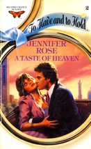A Taste of Heaven (Second Chance At Love) by Jennifer Rose / 1983 Romance - £0.88 GBP