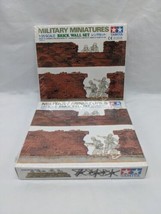 Lot Of (2) Military Miniatures 1/35 Scale Brick Wall Set Tamiya - $35.63