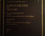 Edwin Fischer Plays Mozart - £31.97 GBP