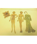 Lana Turner paper dolls - Whitman #975 cut  1945   Movie Star vintage - $24.99