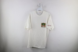 Vintage 90s Mens Large Spell Out Antigua Premium Lager Wadadli Gold Beer T-Shirt - £31.69 GBP