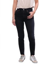 Re/done 90&#39;s high rise ankle jean in FADED BLACK - £115.94 GBP