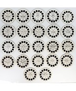 Vintage View-Master Lot of 22 Reels Travel Cartoon TV Disney Children’s GAF - $762.05 MXN