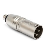 Hosa GXM-133 Adaptor, RCA to XLR3M - $14.56