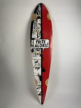 Frite Alors! Pintail 8ply Maple Top mount Downhill 8.75 X 39.625&quot; skateb... - $35.99