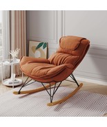 Brown Leisure Rocking Chair: Comfortable &amp; Washable - €195,28 EUR
