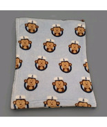Garanimals Sailor Monkey Blue Circles Captain Hat Nautical Baby Blanket - $1,034.92 MXN