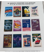 Lot of Disney Theme Park Attraction Poster Set Disneyland &quot;Lands&quot; poster... - $1,472.84 MXN