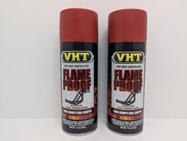 VHT SP109 High Temperature Flame Proof FLAT RED Header Spray Paint - 11oz - $449.94 MXN