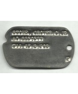 Vintage Dog tag WW2 military grover c stowe jr (#4) - $987.12 MXN