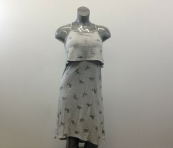 H&amp;M Girls Size 14Y Gray All Over Horse Pattern Sleeveless Maxi Dress - £10.23 GBP