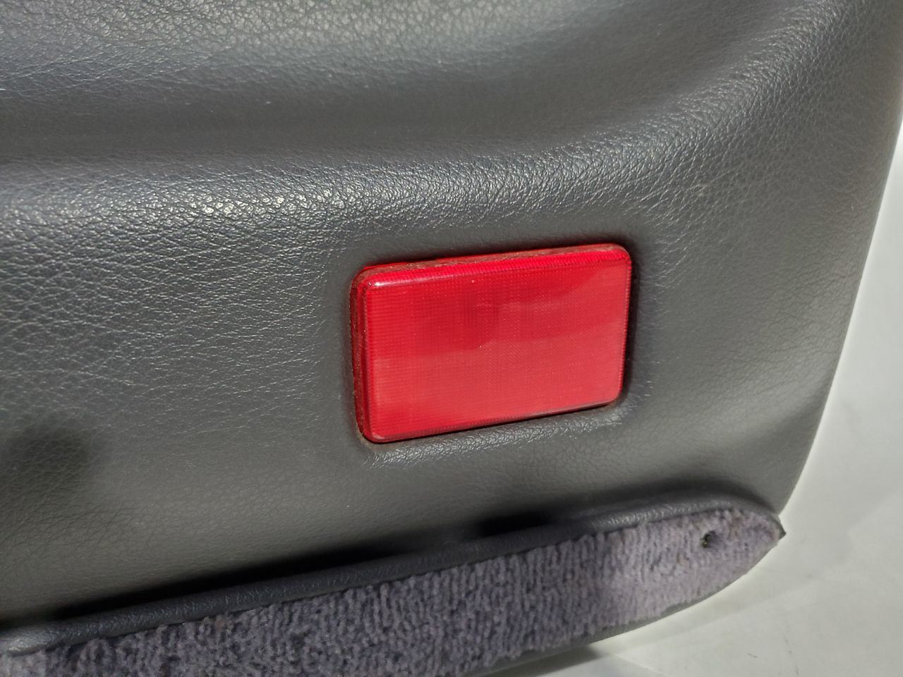 1991 Dodge Stealth RT Turbo Manual OEM Front Right Door Interior Panel Red  Item image 3