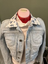 Reworked Tommy Hilfiger Jean Jacket women’s 1990s Design Upcycled - £15.79 GBP