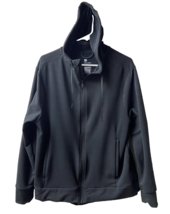 All in Motion Full Zip Hoodie Womens Size M Black  Lightweight Jacket Po... - $17.28