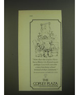 1974 The Copley Plaza Hotel Ad - Now that the Copley Plaza has a Merry-G... - £14.55 GBP