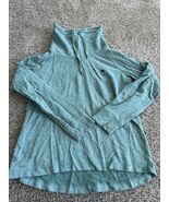 The Black Dog Cowl Neck Logo Pullover Sweater Jumper Size Medium - €15,44 EUR