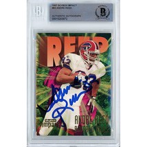 Andre Reed Buffalo Bills Signed 1997 Skybox Beckett BGS Autograph On-Card Auto - £61.27 GBP