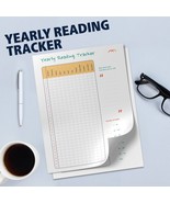 Yearly Reading Tracker Printable, Reading Log, Yearly Reading Tracker. - £1.60 GBP