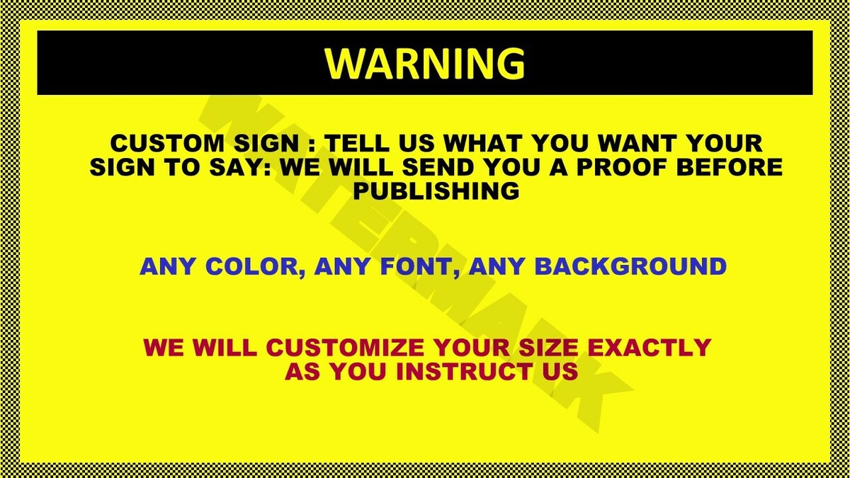 CUSTOM REG SECURITY SAFETY SIGN AUTHORIZED WORK HOME BUSINESS PHOTO ALL ... - $4.84+
