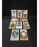 Lot of 10 Early 1900s Military, Patriotic, American, Flag Embossed Postc... - €25,73 EUR