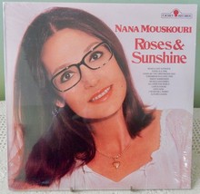 Nana Mouskouri Roses &amp; Sunshine World Pop Music SEALED CL3-3000 Canadian Press - £11.83 GBP