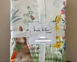 Nicole Miller Easter Tablecloth Bunny Floral Spring New 60”x120” Garden - £36.53 GBP