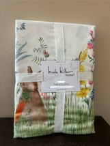 Nicole Miller Easter Tablecloth Bunny Floral Spring New 60”x120” Garden - $44.99