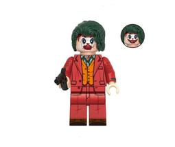 Building Joker Red Outfit Joker: Folie À Deux Movie Minifigure Custom - £5.90 GBP
