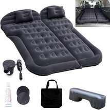 Car Inflatable Mattress with Pump, Portable SUV Air Bed for Camping, Home, - £46.34 GBP