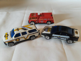 Vtg Collectible DieCast 1999-2001 Matchbox Emergency Rescue Team Lot Fire Poice - $29.95