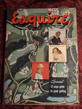 ESQUIRE magazine April 1949 Al Moore Pinup Girl Lauritz Melchior Golf Golfing - £15.63 GBP